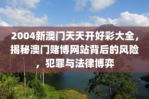 2004新澳门天天开好彩大全，揭秘澳门赌博网站背后的风险，犯罪与法律博弈