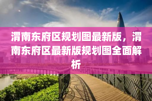 渭南东府区规划图最新版，渭南东府区最新版规划图全面解析
