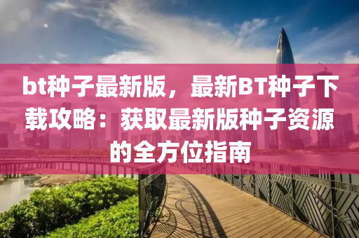 bt种子最新版，最新BT种子下载攻略：获取最新版种子资源的全方位指南