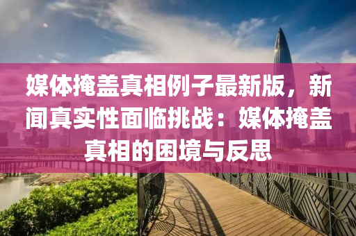 媒体掩盖真相例子最新版，新闻真实性面临挑战：媒体掩盖真相的困境与反思