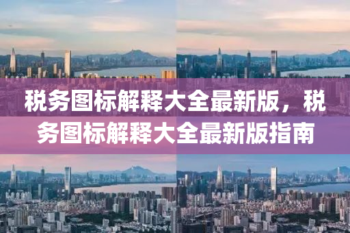 税务图标解释大全最新版，税务图标解释大全最新版指南