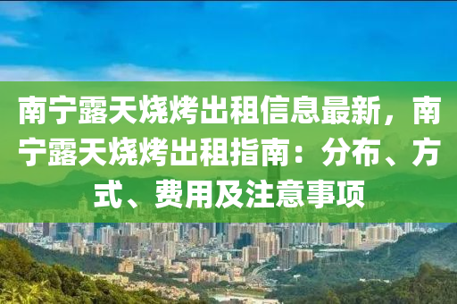 南宁露天烧烤出租信息最新，南宁露天烧烤出租指南：分布、方式、费用及注意事项