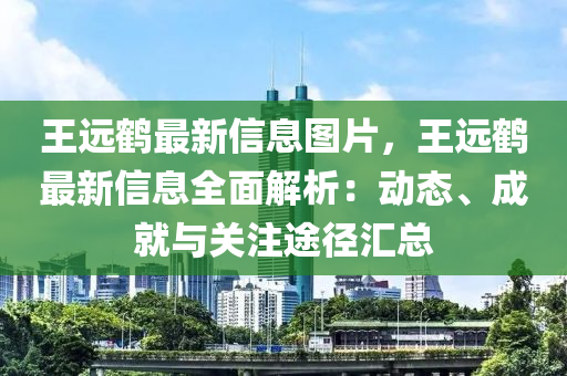 王远鹤最新信息图片，王远鹤最新信息全面解析：动态、成就与关注途径汇总