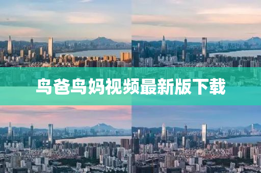 鸟爸鸟妈视频最新版下载