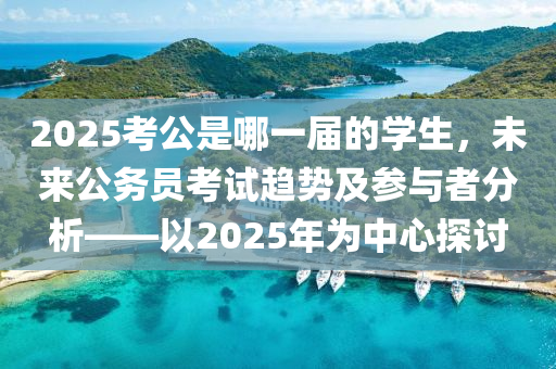 2025考公是哪一届的学生，未来公务员考试趋势及参与者分析——以2025年为中心探讨