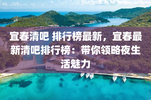 宜春清吧 排行榜最新，宜春最新清吧排行榜：带你领略夜生活魅力