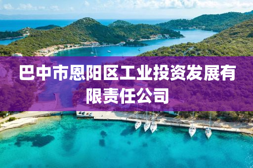 巴中市恩阳区工业投资发展有限责任公司