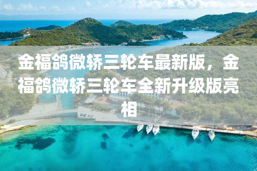 金福鸽微轿三轮车最新版，金福鸽微轿三轮车全新升级版亮相