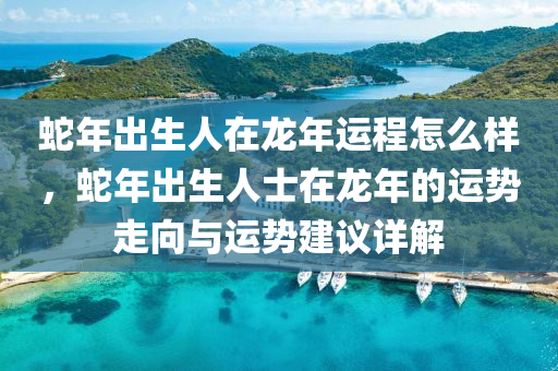 蛇年出生人在龙年运程怎么样，蛇年出生人士在龙年的运势走向与运势建议详解