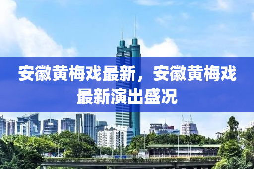 安徽黄梅戏最新，安徽黄梅戏最新演出盛况