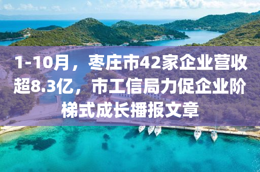 1-10月，枣庄市42家企业营收超8.3亿，市工信局力促企业阶梯式成长播报文章