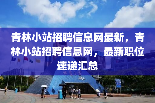 青林小站招聘信息网最新，青林小站招聘信息网，最新职位速递汇总