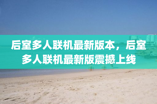 后室多人联机最新版本，后室多人联机最新版震撼上线