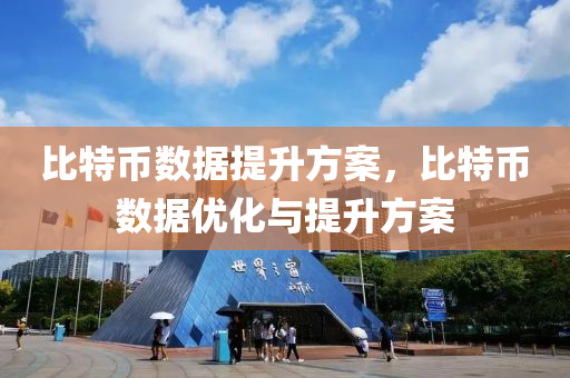 比特币数据提升方案，比特币数据优化与提升方案