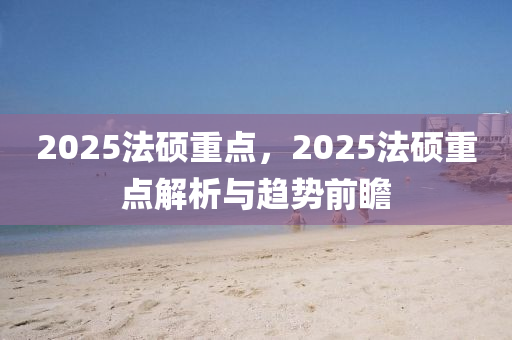 2025法硕重点，2025法硕重点解析与趋势前瞻
