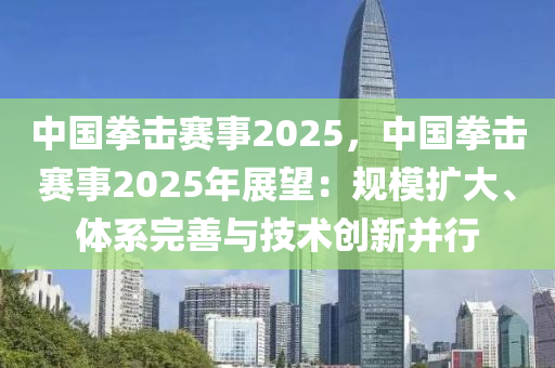 中国拳击赛事2025，中国拳击赛事2025年展望：规模扩大、体系完善与技术创新并行