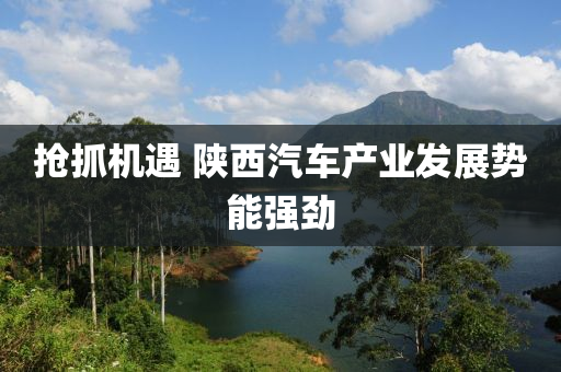 抢抓机遇 陕西汽车产业发展势能强劲