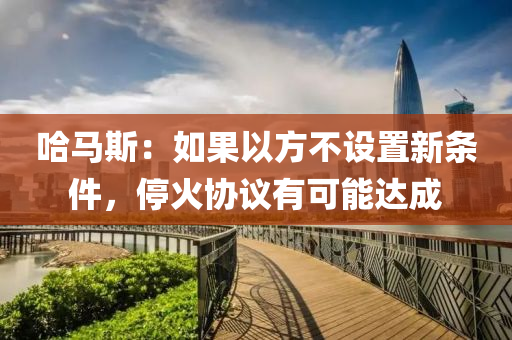 哈马斯：如果以方不设置新条件，停火协议有可能达成