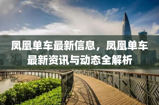 凤凰单车最新信息，凤凰单车最新资讯与动态全解析