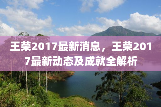 王荣2017最新消息，王荣2017最新动态及成就全解析