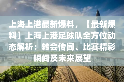 上海上港最新爆料，【最新爆料】上海上港足球队全方位动态解析：转会传闻、比赛精彩瞬间及未来展望