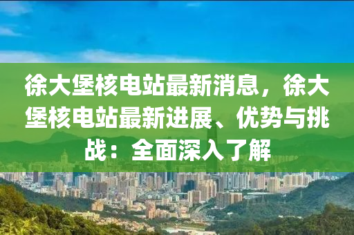 徐大堡核电站最新消息，徐大堡核电站最新进展、优势与挑战：全面深入了解