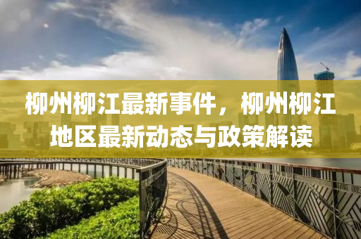 柳州柳江最新事件，柳州柳江地区最新动态与政策解读