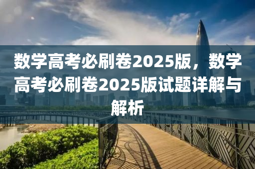 数学高考必刷卷2025版，数学高考必刷卷2025版试题详解与解析
