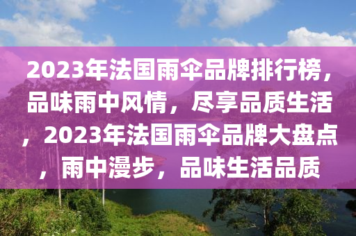 2023年法国雨伞品牌排行榜，品味雨中风情，尽享品质生活，2023年法国雨伞品牌大盘点，雨中漫步，品味生活品质