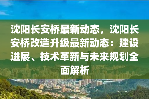 沈阳长安桥最新动态，沈阳长安桥改造升级最新动态：建设进展、技术革新与未来规划全面解析