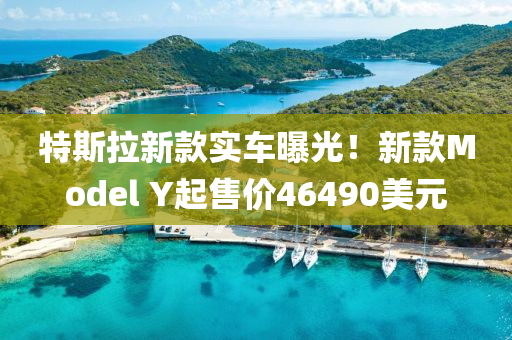 特斯拉新款实车曝光！新款Model Y起售价46490美元