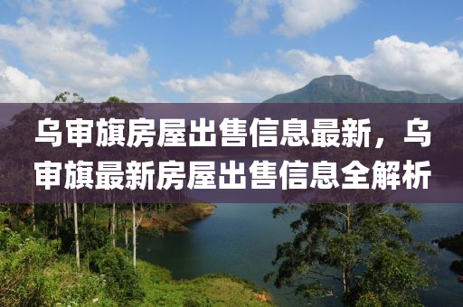 乌审旗房屋出售信息最新，乌审旗最新房屋出售信息全解析