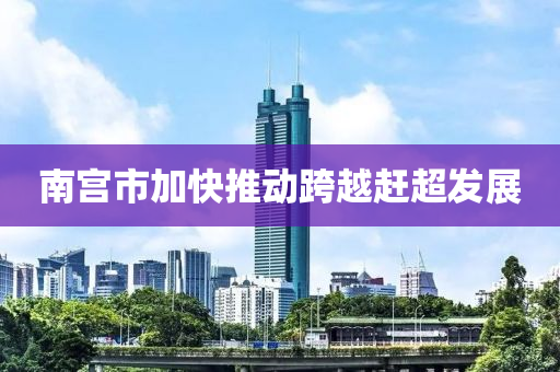 南宫市加快推动跨越赶超发展