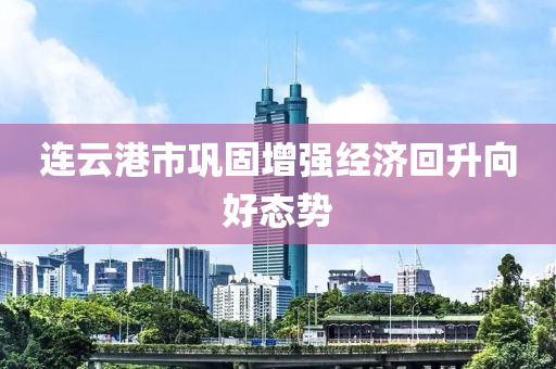 连云港市巩固增强经济回升向好态势