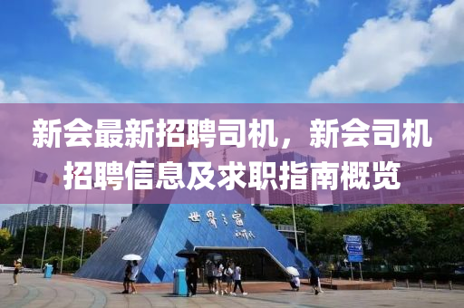 新会最新招聘司机，新会司机招聘信息及求职指南概览