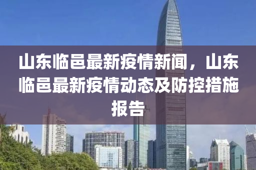 山东临邑最新疫情新闻，山东临邑最新疫情动态及防控措施报告