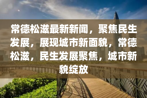 常德松滋最新新闻，聚焦民生发展，展现城市新面貌，常德松滋，民生发展聚焦，城市新貌绽放