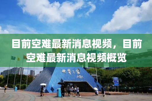 目前空难最新消息视频，目前空难最新消息视频概览