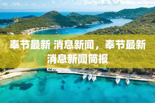 奉节最新 消息新闻，奉节最新消息新闻简报