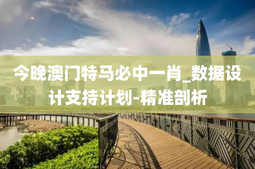 今晚澳门特马必中一肖_数据设计支持计划-精准剖析
