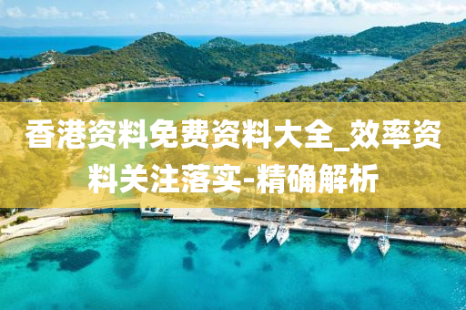 香港资料免费资料大全_效率资料关注落实-精确解析