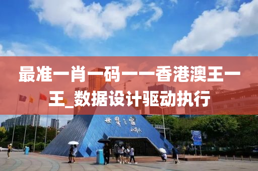 最准一肖一码一一香港澳王一王_数据设计驱动执行