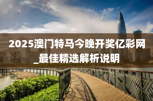 2025澳门特马今晚开奖亿彩网_最佳精选解析说明