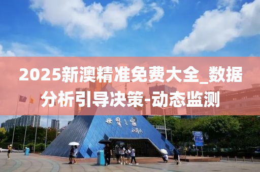 2025新澳精准免费大全_数据分析引导决策-动态监测