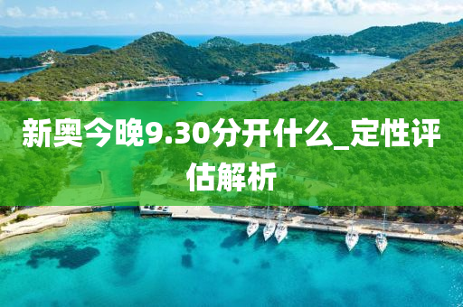 新奥今晚9.30分开什么_定性评估解析