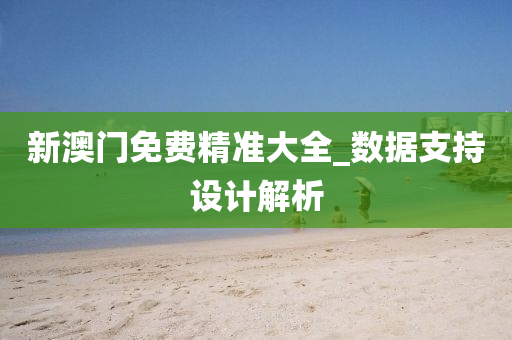 新澳门免费精准大全_数据支持设计解析