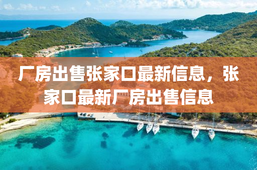 厂房出售张家口最新信息，张家口最新厂房出售信息