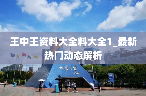 王中王资料大全料大全1_最新热门动态解析