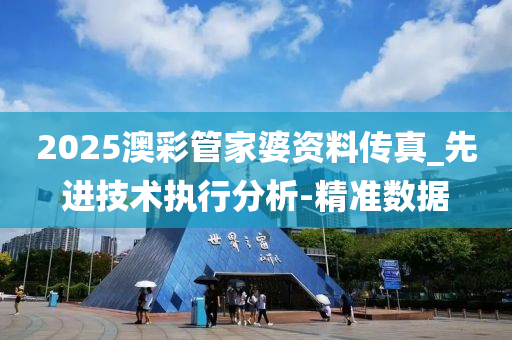 2025澳彩管家婆资料传真_先进技术执行分析-精准数据