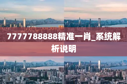 7777788888精准一肖_系统解析说明